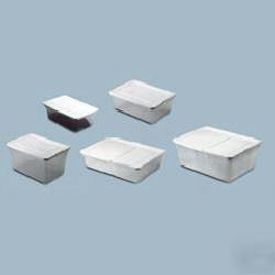 Rubbermaid roughtote clear storage boxes rhp 2223 whi