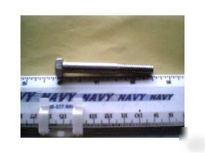 Stainless steel hex heads 5/16 x 2-1/2