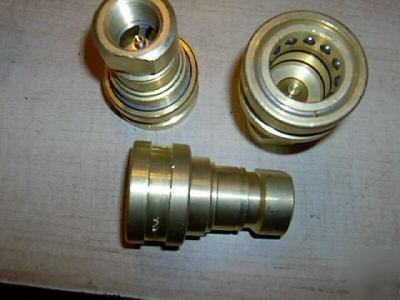 New 4 hansen hk series brass self sealing 3/4