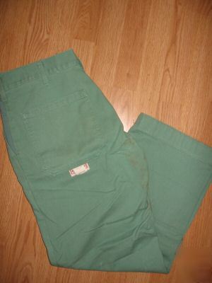 New flame retardant cotton welding pants size 34X34