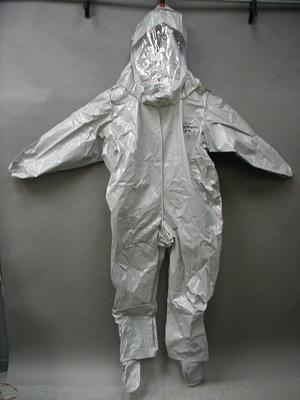 New kappler dupont tychem cpf 2 level b splash suit lg