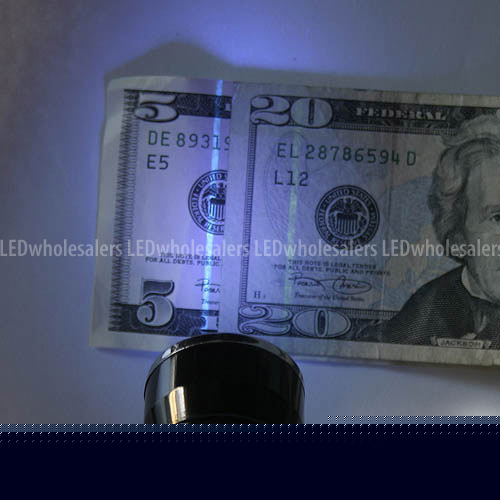 9 uv led blacklight flashlight 380 385 nm 3 aaa holster