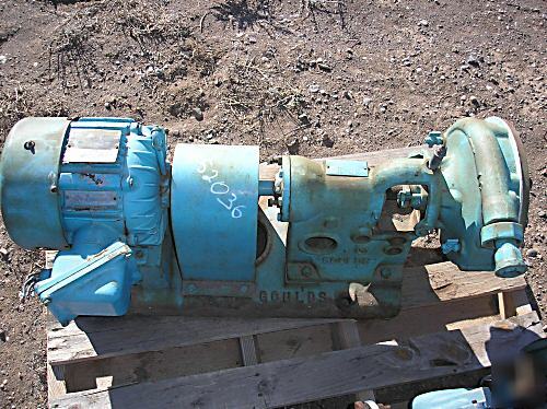 Goulds 3770 centrifugal pump 30GPM 42TDH xp motor