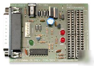 Microchip pic 8, 18, 28 & 40 pin chip ic programmer