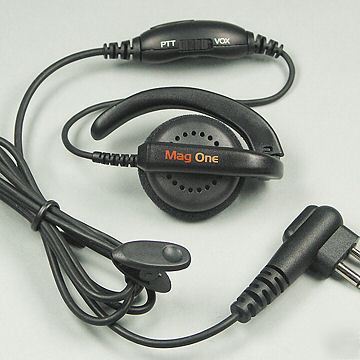 Motorola mag one BPR40 earpiece w/in-line mic, ptt, vox