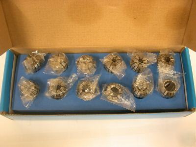 New brand 12 pcs ER20 collet set 1.0MM - 13.0MM 