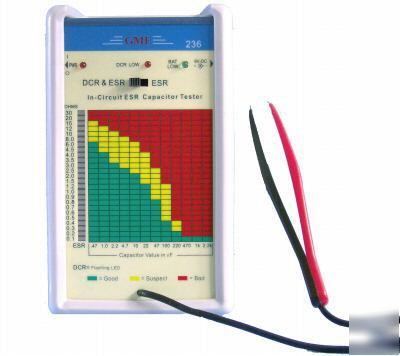 New in-circuit esr & dcr capacitor tester model 236