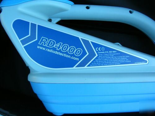 New radiodetection RD4000 T10 cable locator brand 