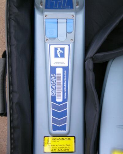 New radiodetection RD4000 T10 cable locator brand 