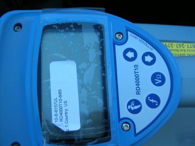 New radiodetection RD4000 T10 cable locator brand 