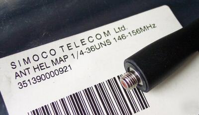 Philips simoco tetra 146-156MHZ whip antenna ham radio 