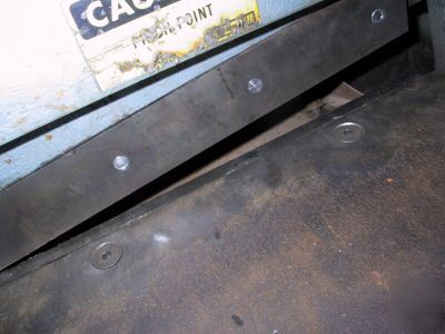 Scotchman ironworker 4014 punch angle plate shear brake