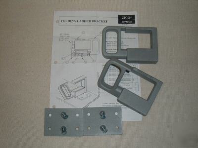 Zico # flb duo-safety 585-a ladder brackets fire truck