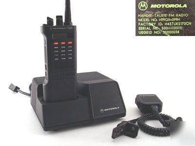 Used motorola vhf systems saber model iii radio package