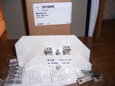 (5) cutler-hammer, 100A neutral kit , # DH100NK, * *