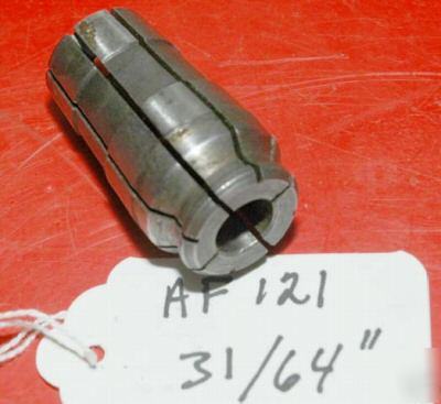 Acura flex AF121 collet 31/64 inch capacity