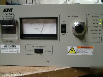 Eni oem-6B3 rf generator 3 phase 650W 13.56MHZ