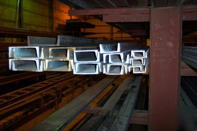 2 inch thru 6 inch steel channel iron any size