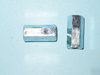 50 coupling nuts size 3/8-16 x 1-3/4