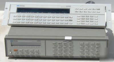 Hp 3488A switch/control unit with hp 3235 switch/test u