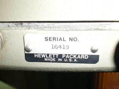 Hp agilent X382A variable attenuator