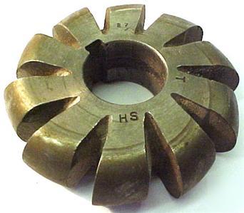 Hss convex milling cutter 3