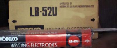 Kobe welding electrodes rods lb-52U 5KG E7016 arc mma