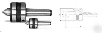 Live centre revolving 2 morse taper heavy duty