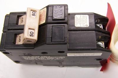 New cutler hammer ch circuit breaker 2P 50A CH250EPD