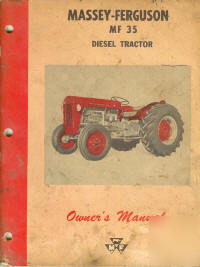 New ferguson mf 35 operators manual print MF35