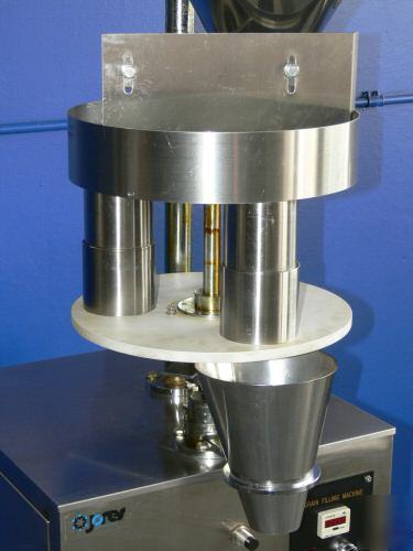 New semiauto volumetric filling machine grain dispenser