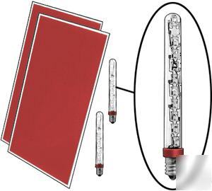 Red led exit sign bulb kits intermediate