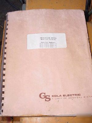 Sola 5 kva ups/ uninterruptable power supply/ 120 volt