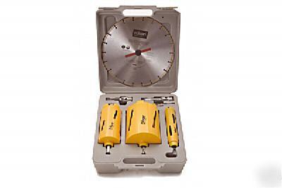 Two rolson 9PC diamond core drill sets free p & p