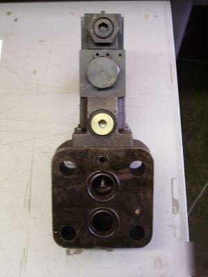 Vickers solenoid controlled relief valve