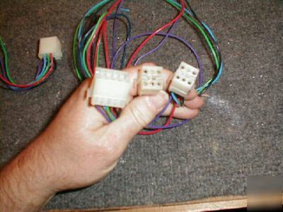 Whelen 10 pin to 2 6 pin power supply connectors harnes