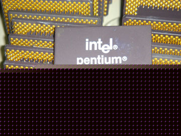 Intel pentium ceramic cpu's gold recovery no 