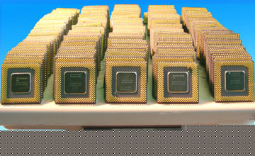 Intel pentium ceramic cpu's gold recovery no 