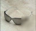 12 safety glasses clear silver mirror wraparound lot