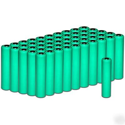50 x aaa 700MAH nimh flat top rechargeable batteries 