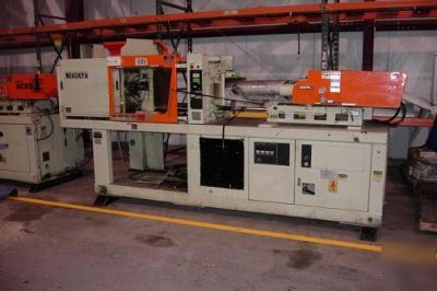 55 ton, 3 oz. niigata injection molding machine '91
