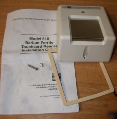 Casi rusco 430062001 610 bafe touch card reader wiegand
