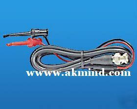 Frequency counter bnc to test clip cable