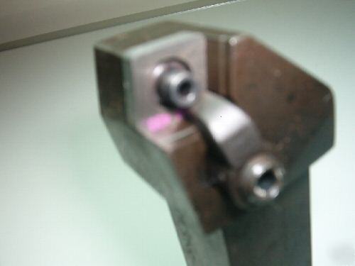 Hertel indexable carbide insert tool holder 1'' shank
