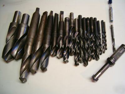 Lot 20 used drill Â¼â€ to 1.625â€