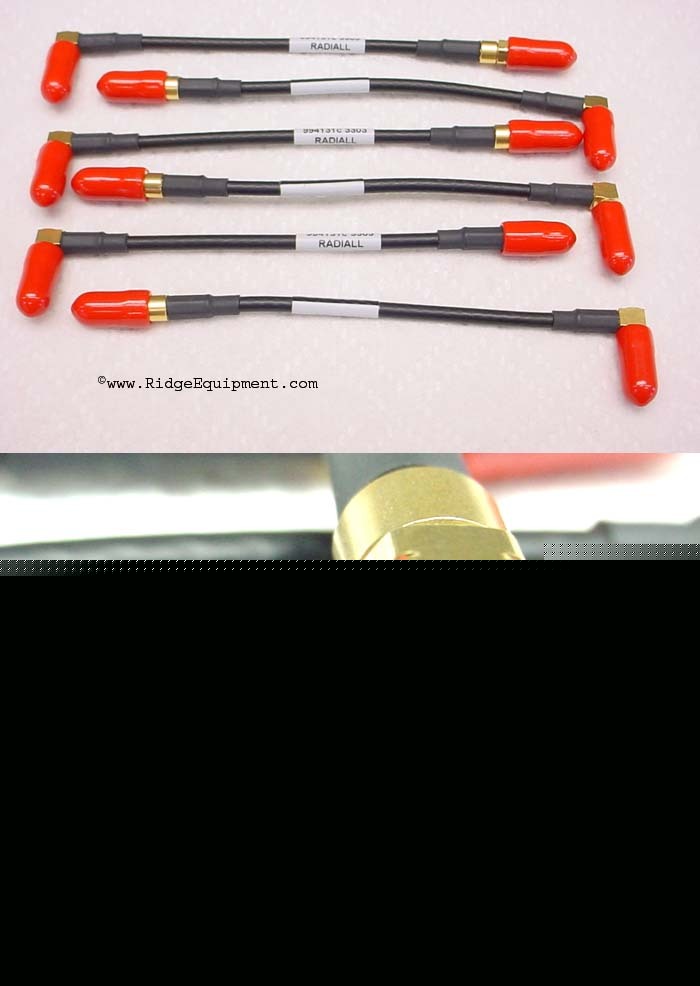 New 6 radiall sma - sma right angle 6 inch cables 4048