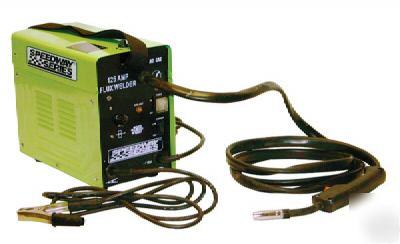 New flux core welder welding 125 amp mig wire no gas