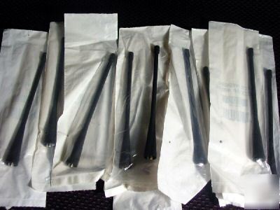 New qty 10 motorola mx type uhf portable ht antennas 