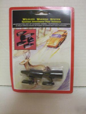 New wildlife warning system deer whistle truck car safe
