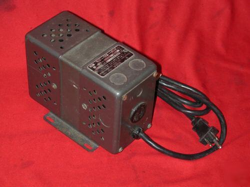 Sola cv-1 constant voltage transformer